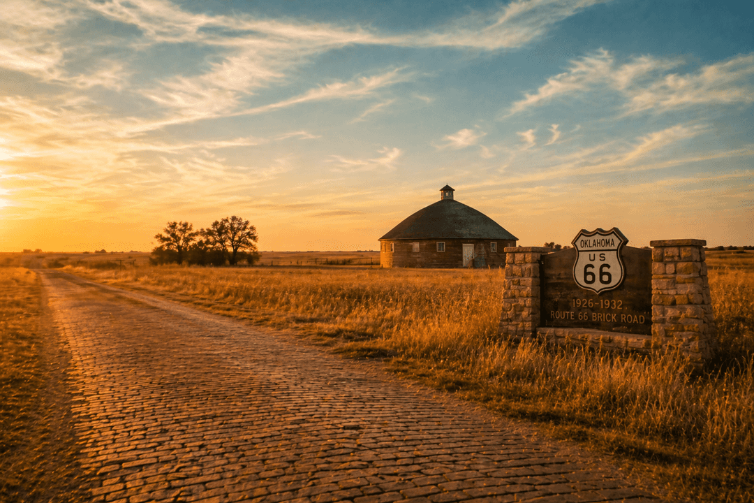 Oklahoma Route 66, the longest unbroken stretch of original Mother Road